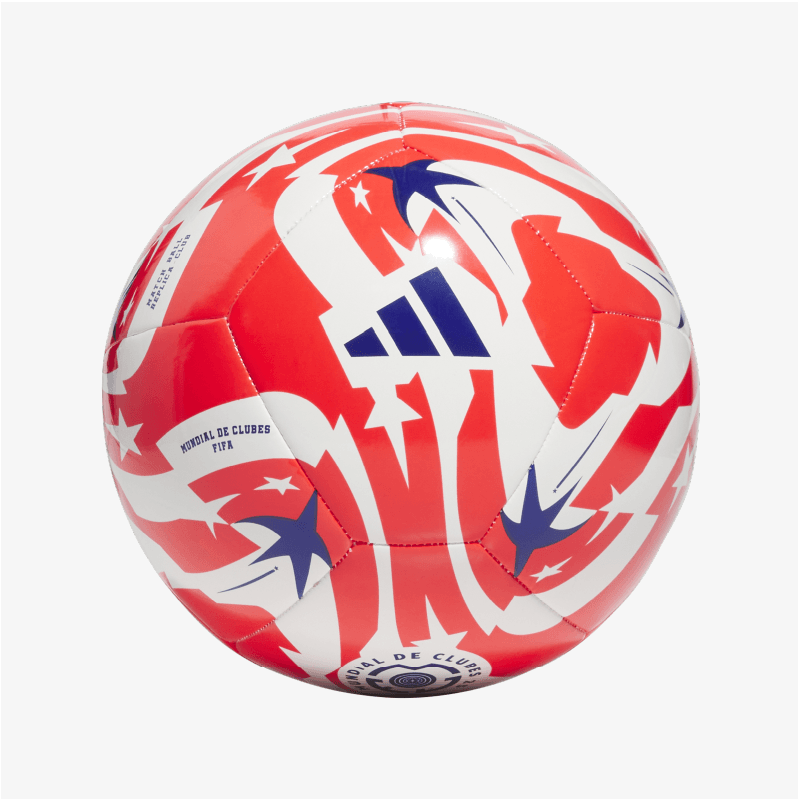 Balon Adidas Clubes FIFA 25 Blanco Rojo - imagen 1