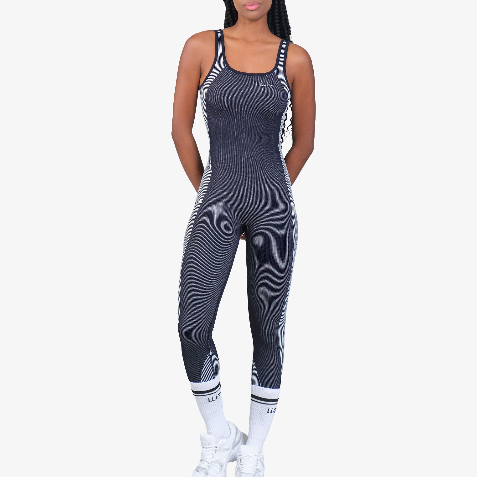 Enterizo Largo Wonder Feel Mujer Will Negro - imagen 1