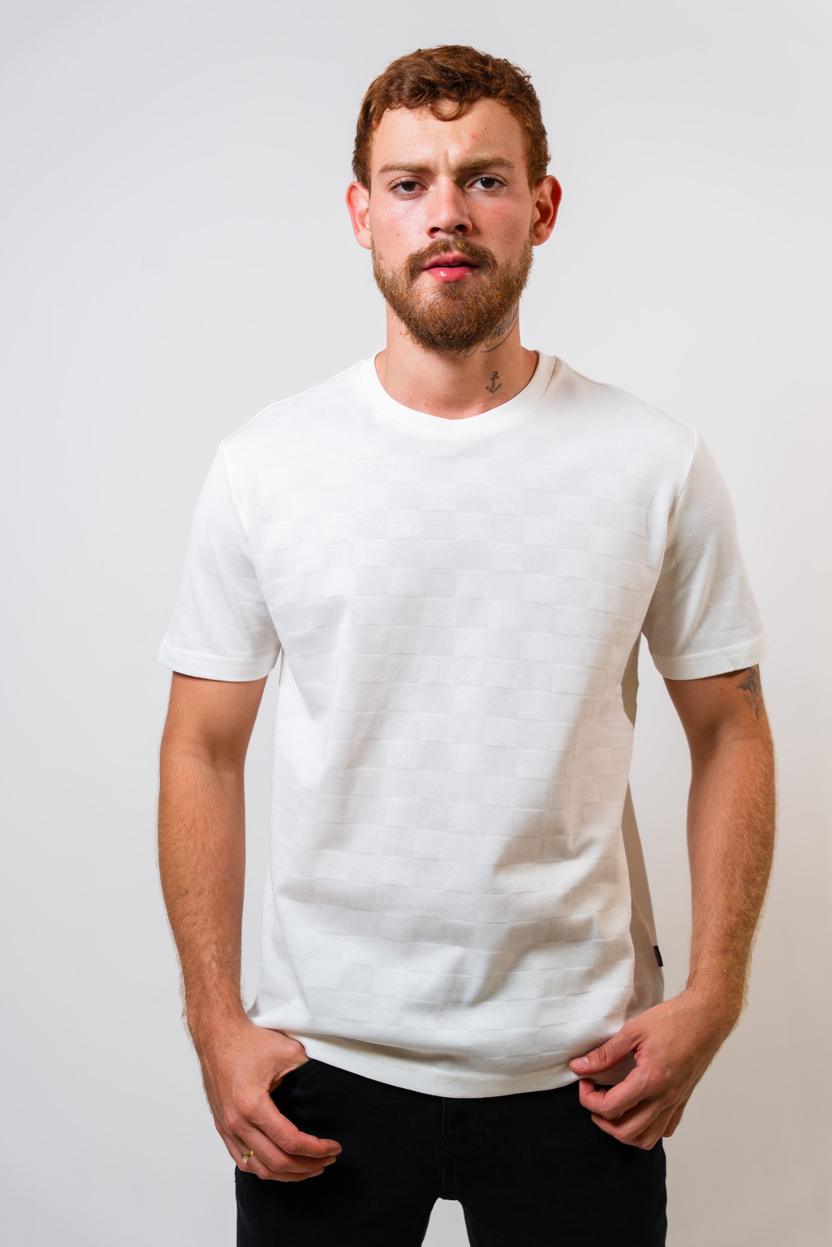 Camiseta Básica Beige Hombre Carven - imagen 1