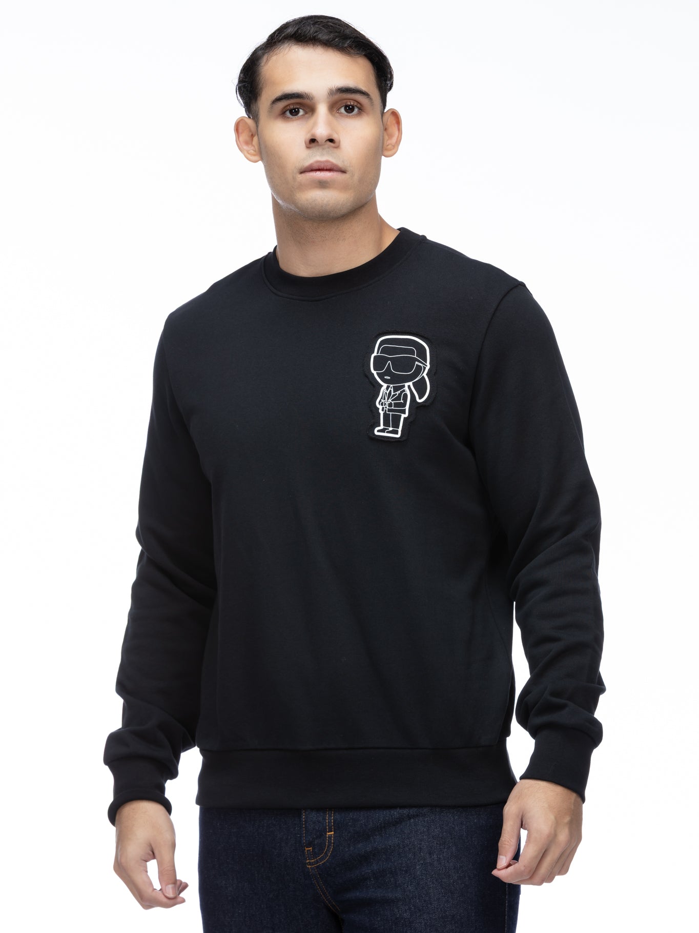 Buzo Negro Hombre Karl Lagerfeld - imagen 1