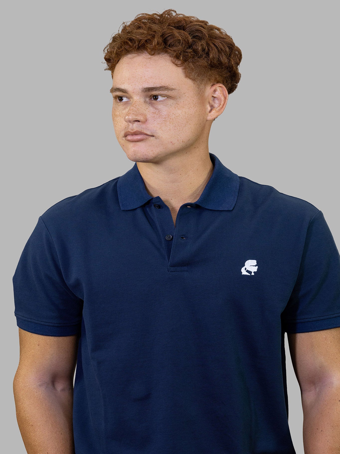 Polo Azul Hombre Karl Lagerfeld - imagen 1