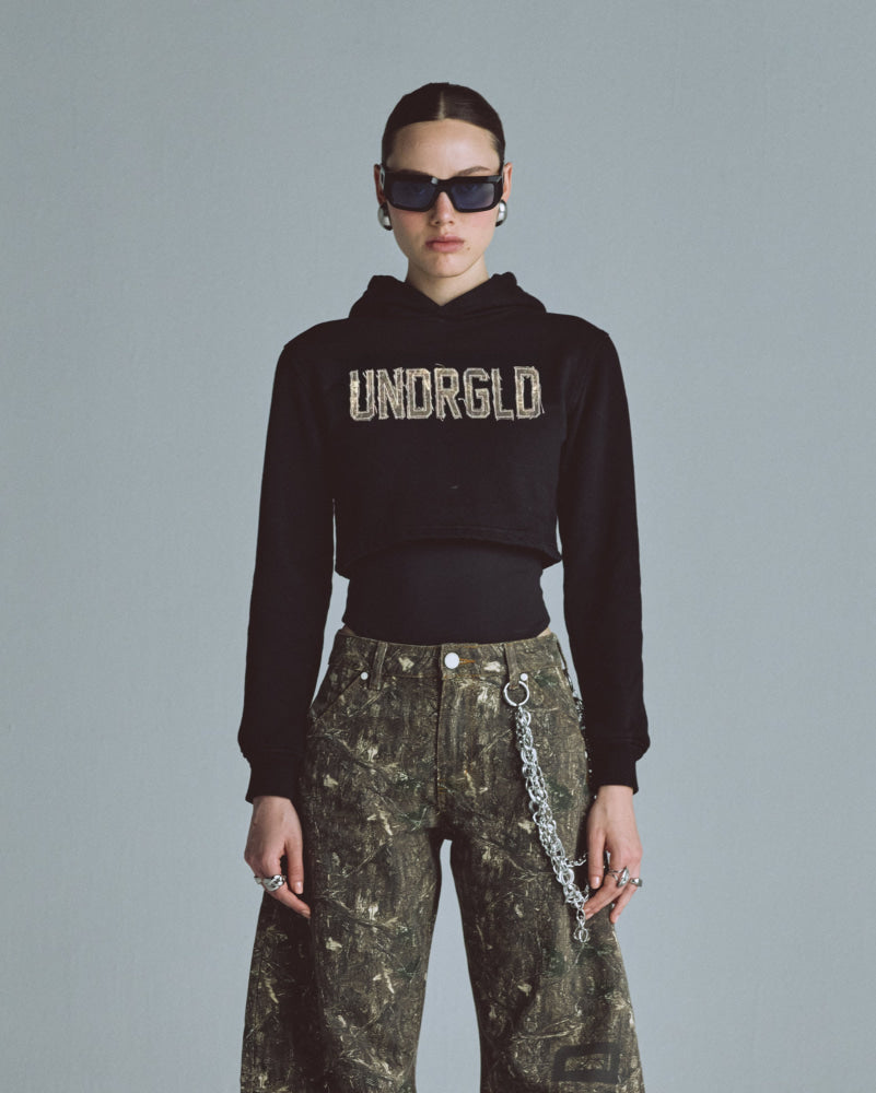 Hoodie Women Undergold Echoes Cammo Slim Fit - imagen 1