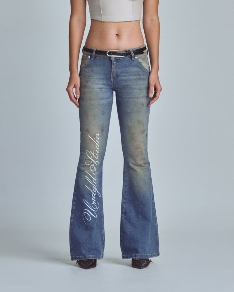 Jeans Women Undergold Stardust Studio Flare - imagen 1