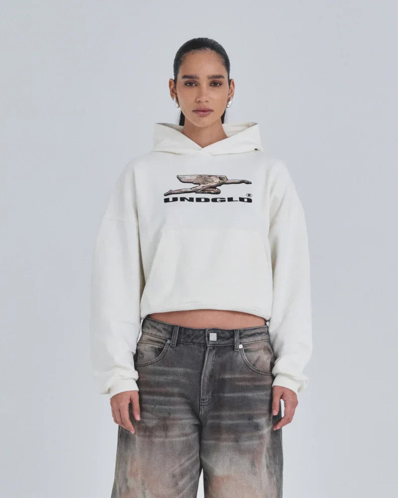 Hoodie Boxy Fit Women Undergold Holy State Deco - imagen 1