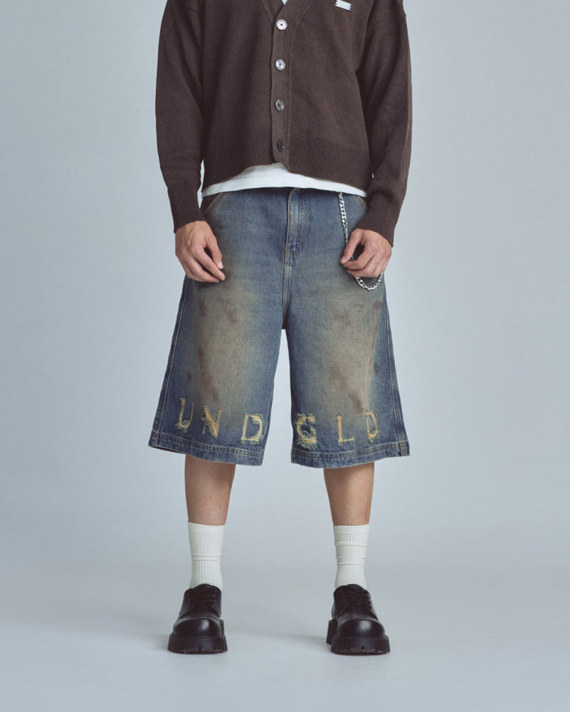 Short Men Undergold Stardust Studio Denim Long - imagen 1