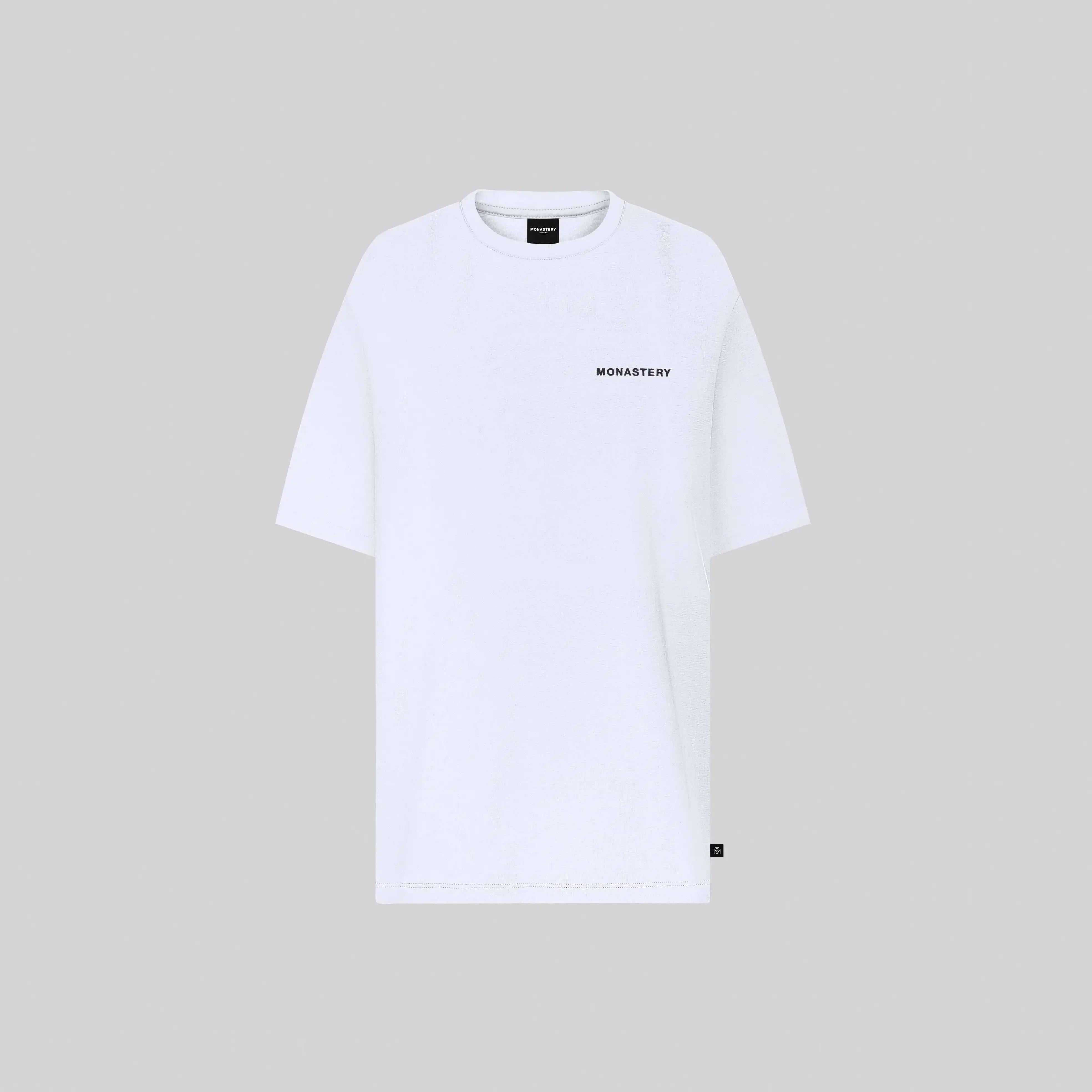 RUSTON T-SHIRT OVERSIZED WHITE - imagen 1