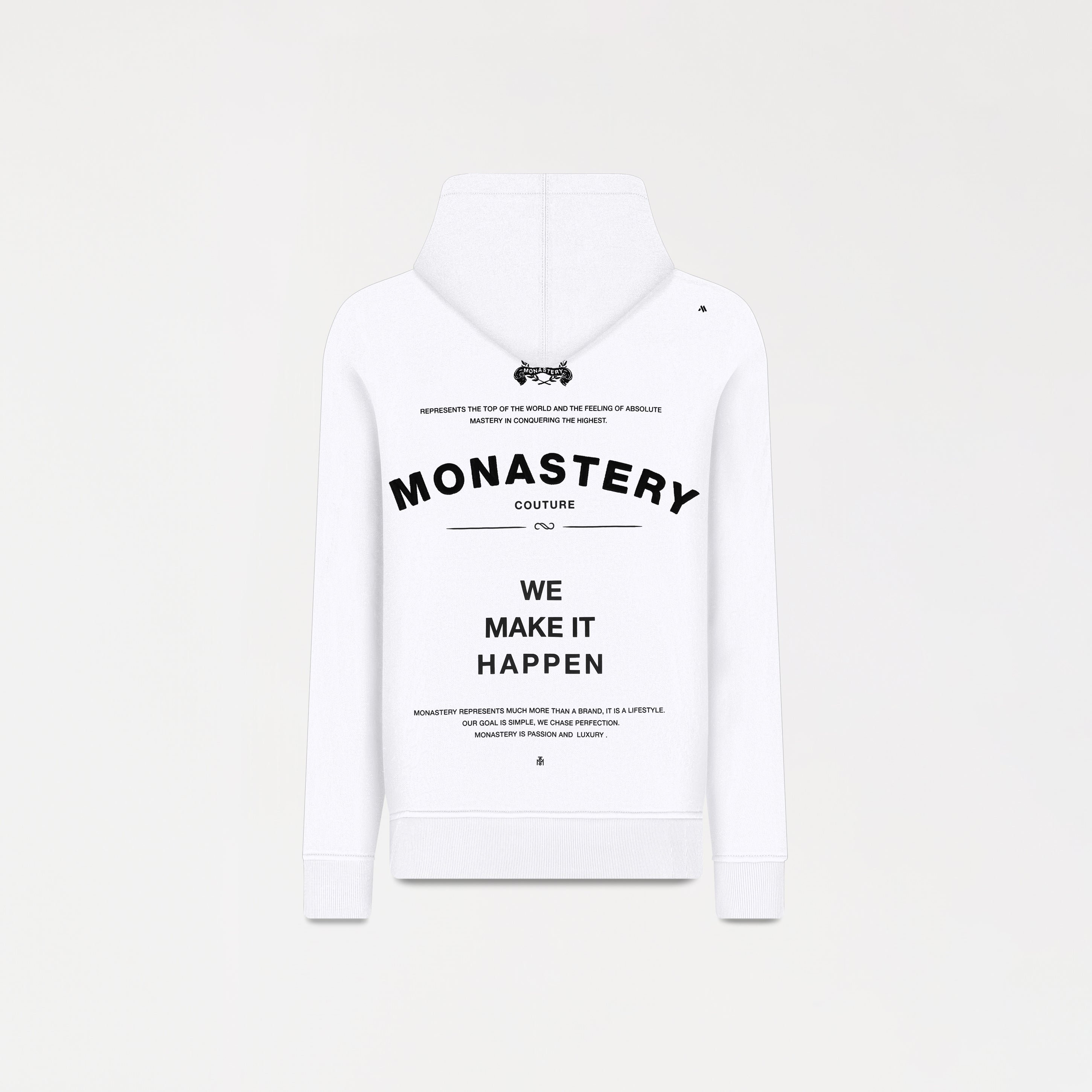 REHSAG HOODIE MEN WHITE - imagen 1