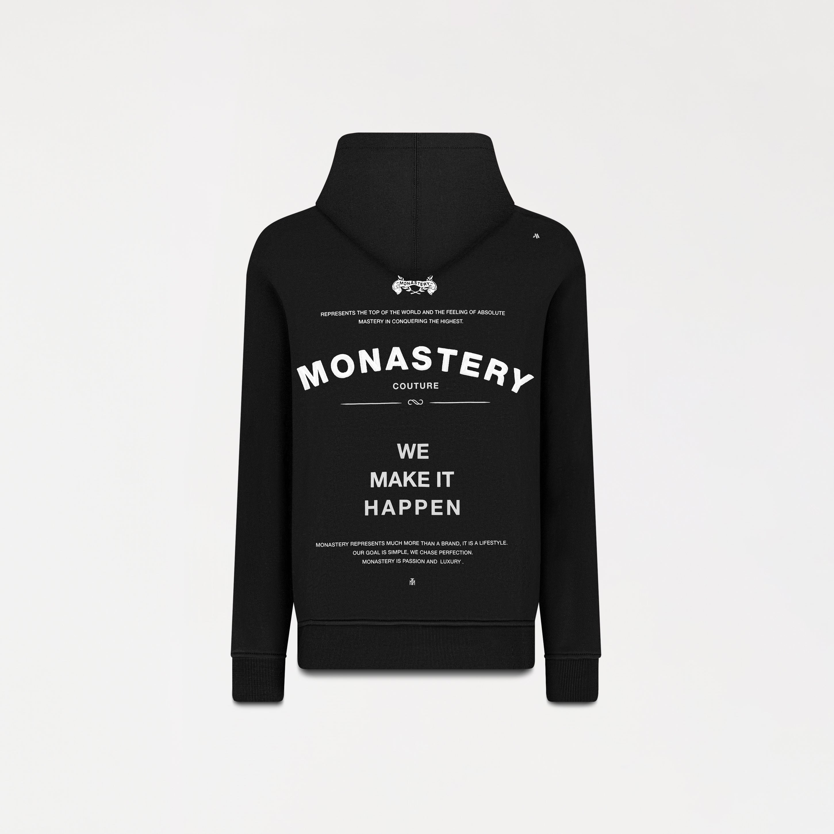 REHSAG HOODIE MEN BLACK - imagen 1